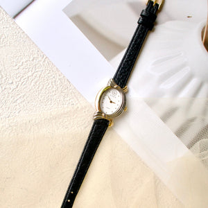 GRES by Ctz. Two Tone Leather Strap Watch
