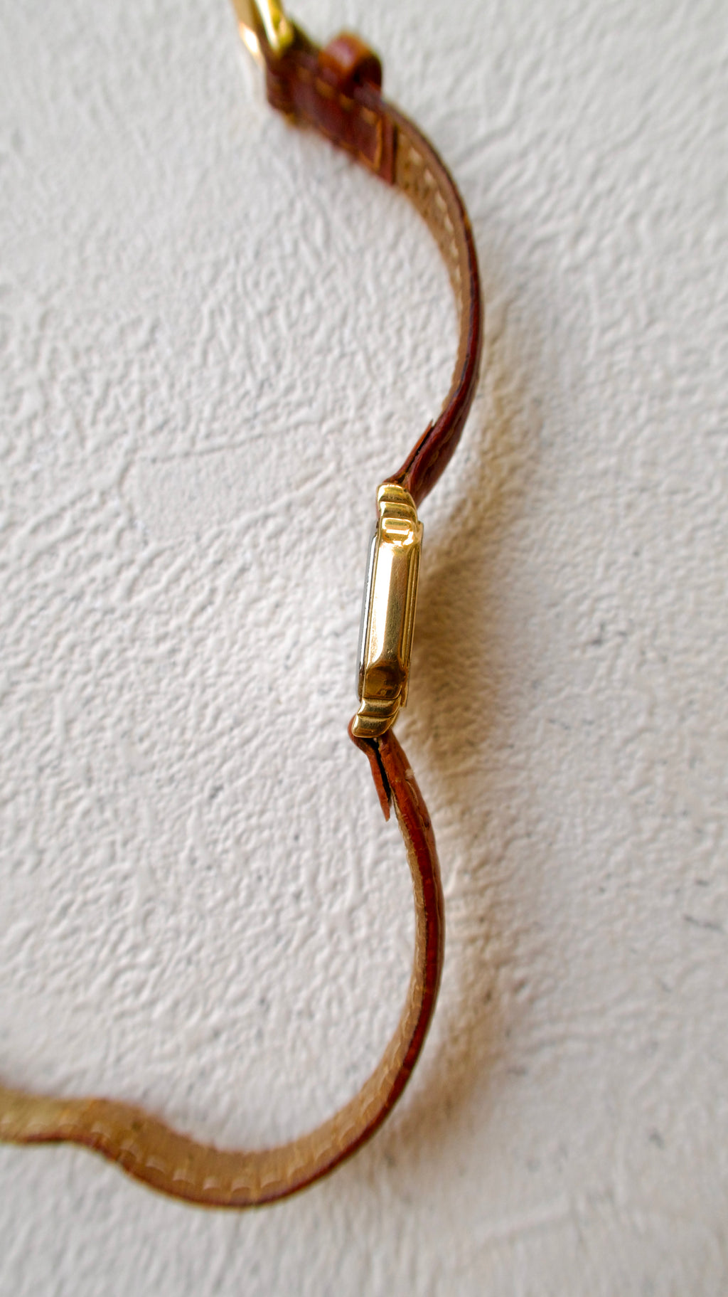 RD. Gold Octagon Dial with Tan Leather