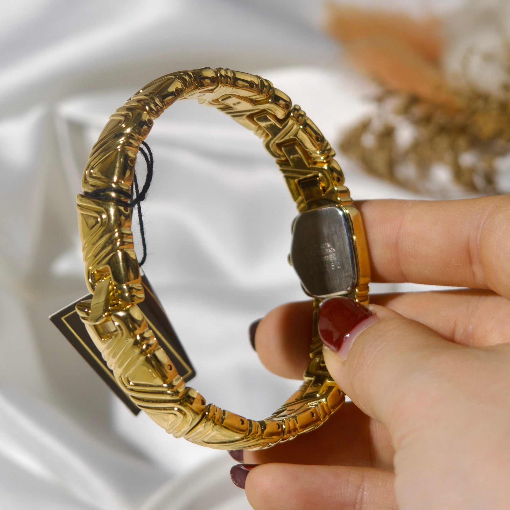 S. Piano Gold Bangle Watch [NEW]