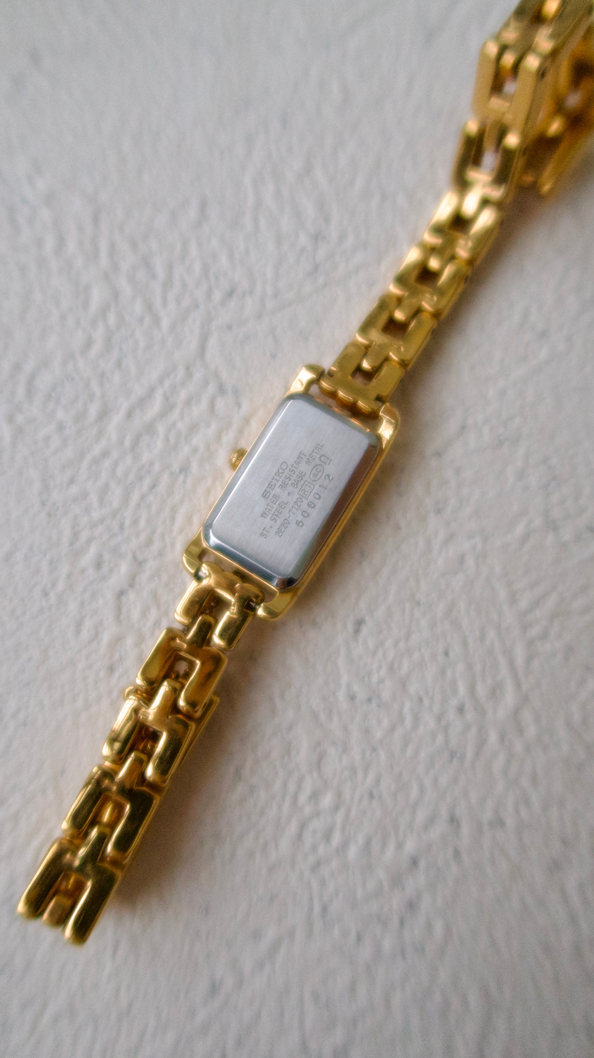 S. Tisse Gold Square Dial