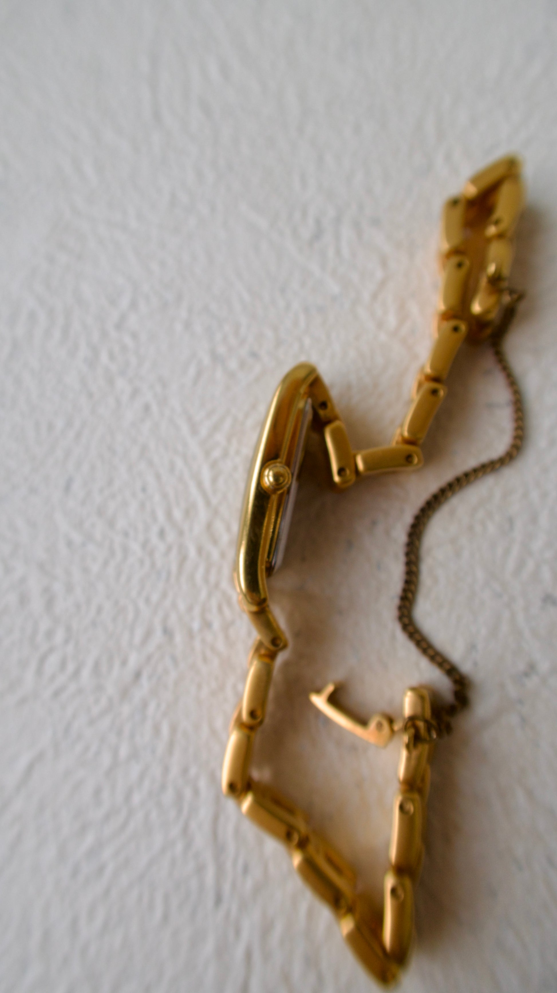 S. Tisse Gold Square Dial