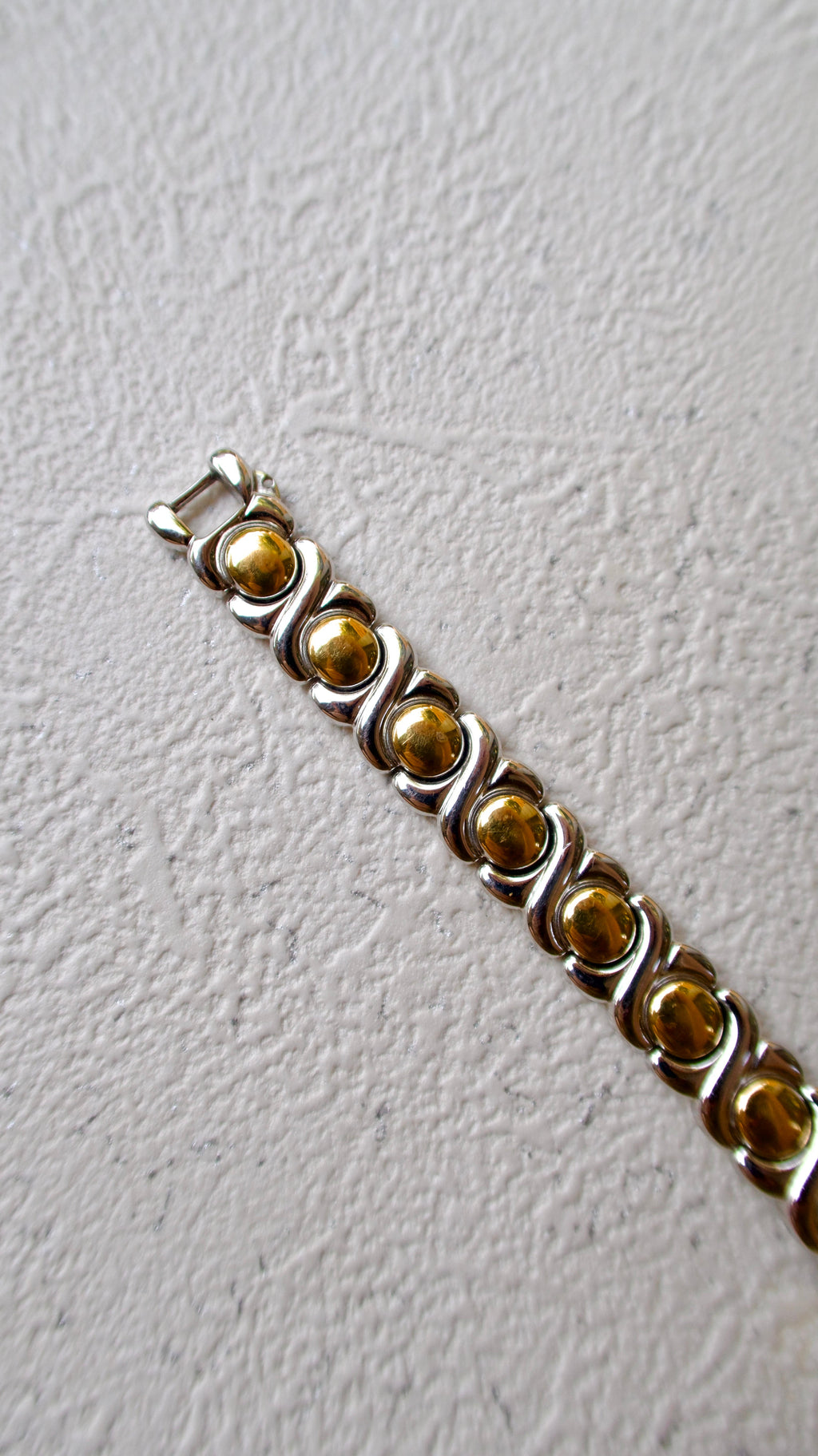 S. Tisse Round Dial Two Tone Chain