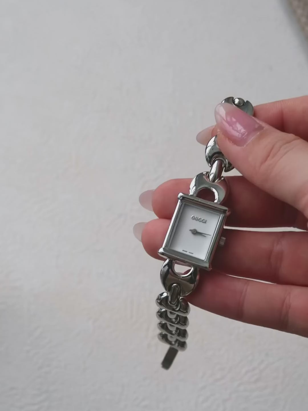 Gc. 1800L Silver Chain Watch